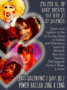 2014 SF Indiefest Anti-Valentine's Day Party Ad