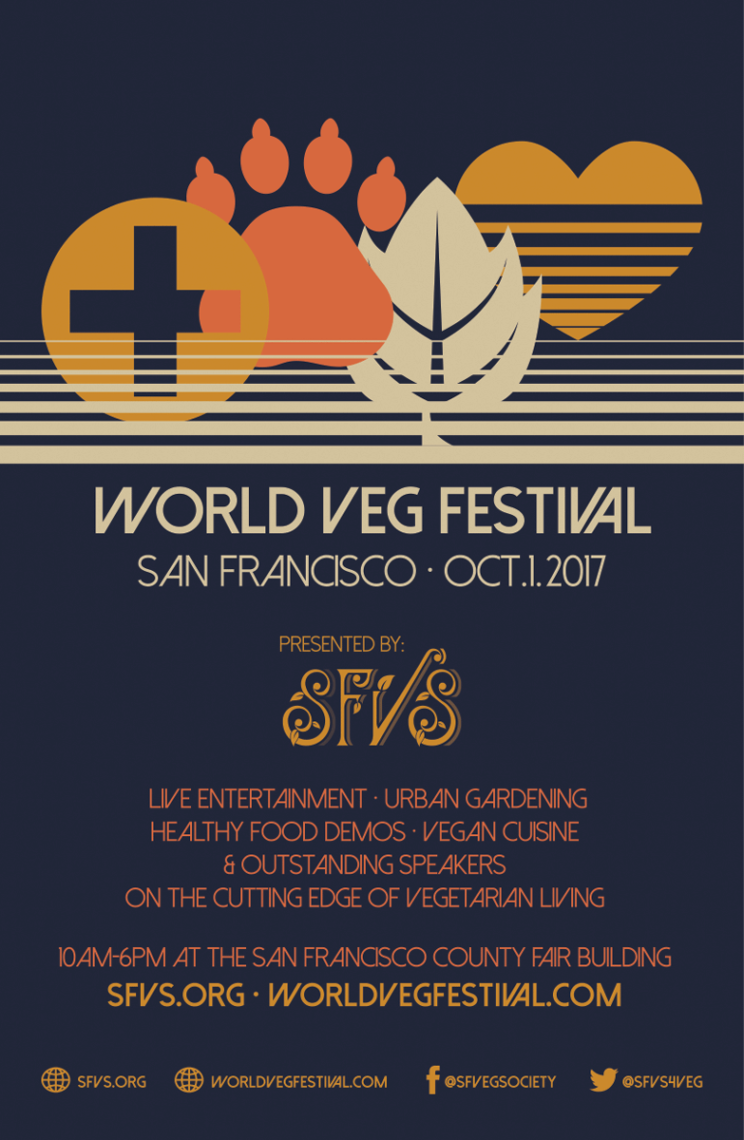 World Veg Festival 2017 Poster